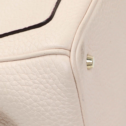 Exclusive Christian Dior Light Pink Bullcalf Mini Be Dior Flap — Lifestyle View