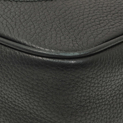 Exclusive Gucci Black Pebbled Calfskin Small Soho Disco Bag — Detail View