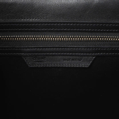 Exclusive Celine Tri-Color Calfskin Micro Luggage Tote — Alternate View 9