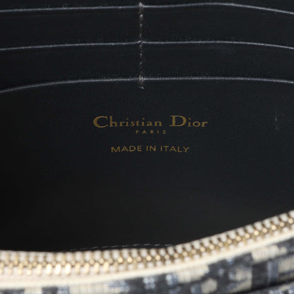 Exclusive Christian Dior Oblique Saddle Chain Pouch — Detail View