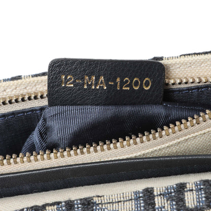 Exclusive Christian Dior Oblique Saddle Chain Pouch — Lifestyle View