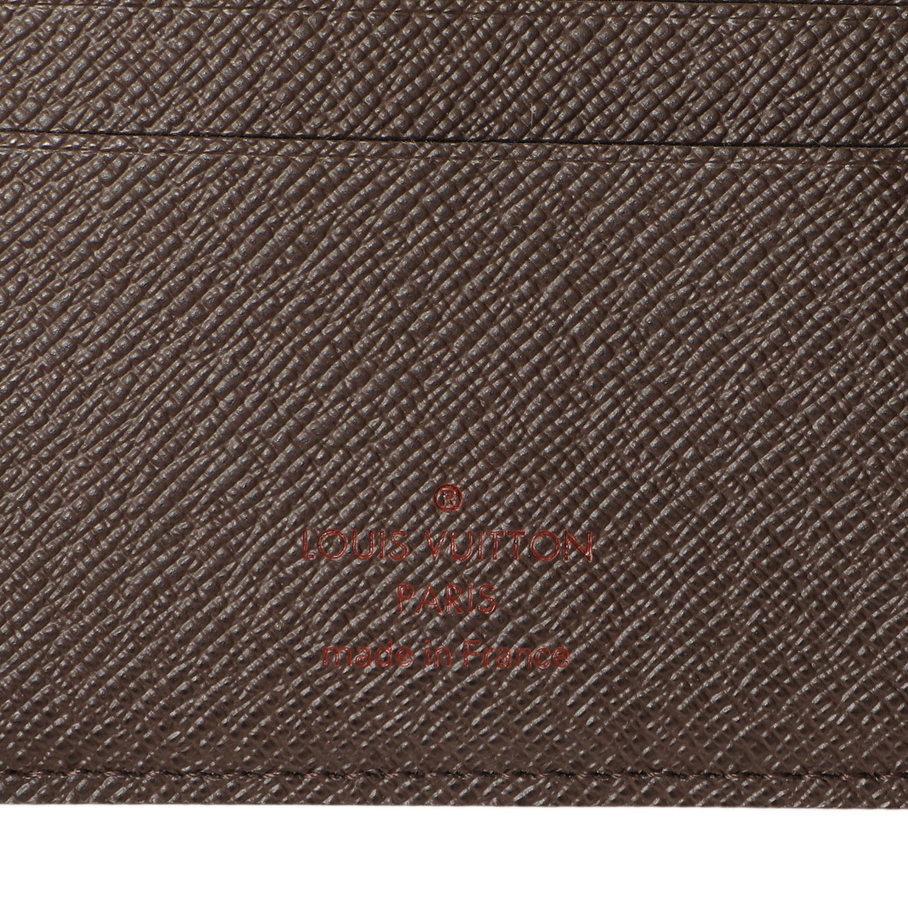 Exclusive Louis Vuitton Damier Ebene Multiple Wallet — Detail View