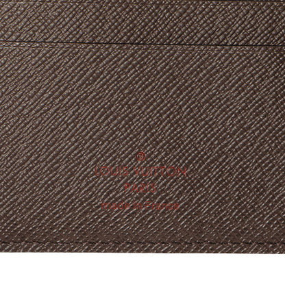 Exclusive Louis Vuitton Damier Ebene Multiple Wallet — Detail View