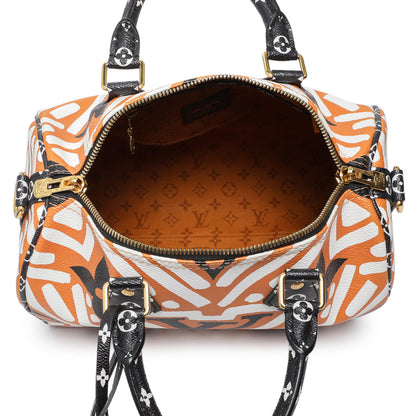 Exclusive Louis Vuitton Monogram Giant Crafty Speedy Bandouliere 25 — Top View