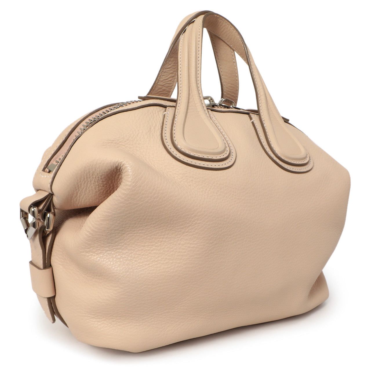 Exclusive Givenchy Beige Calfskin Small Nightingale — Side View
