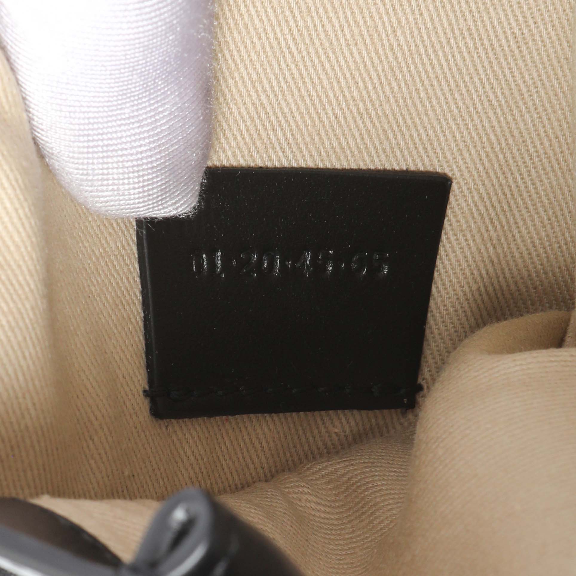 Exclusive Chloe Black Calfskin C Chain Clutch — Lifestyle View