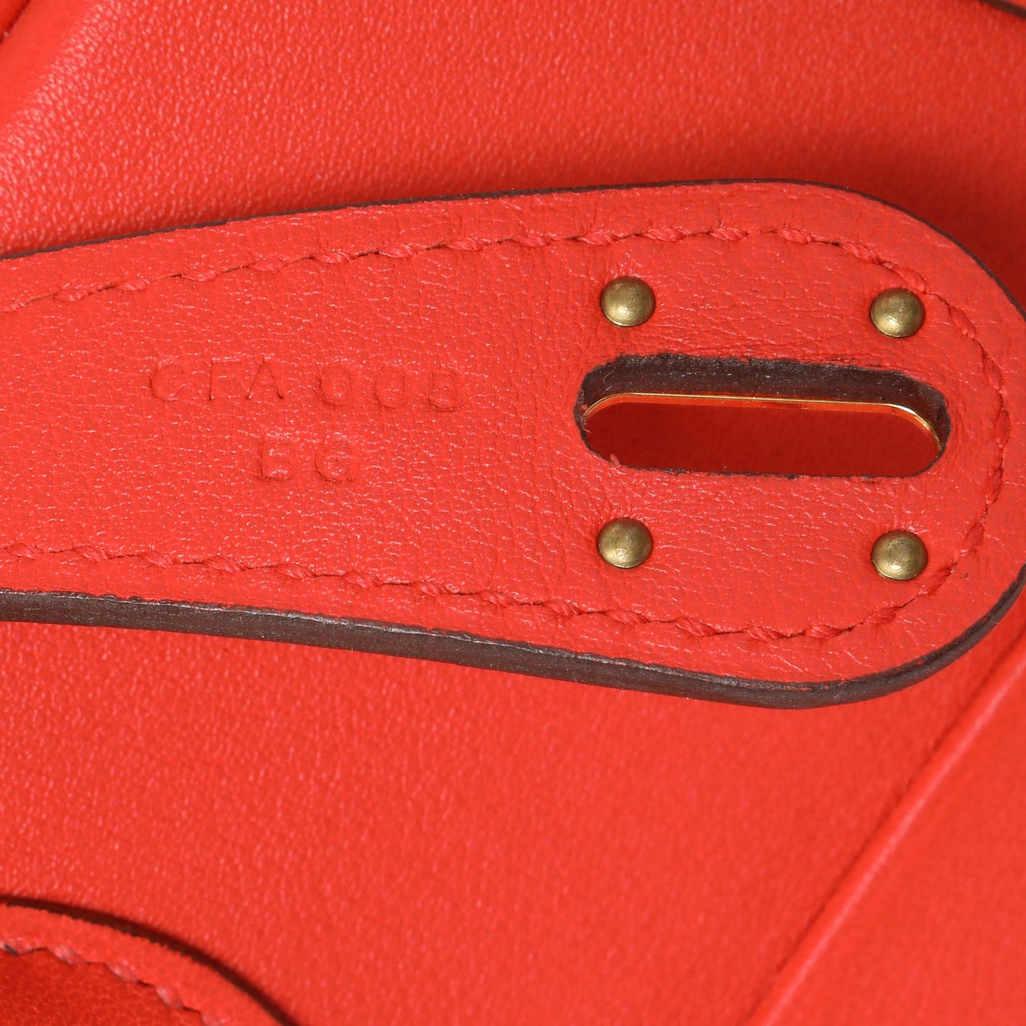 Exclusive Hermes Rouge Tomate Swift Lindy 26 — Lifestyle View