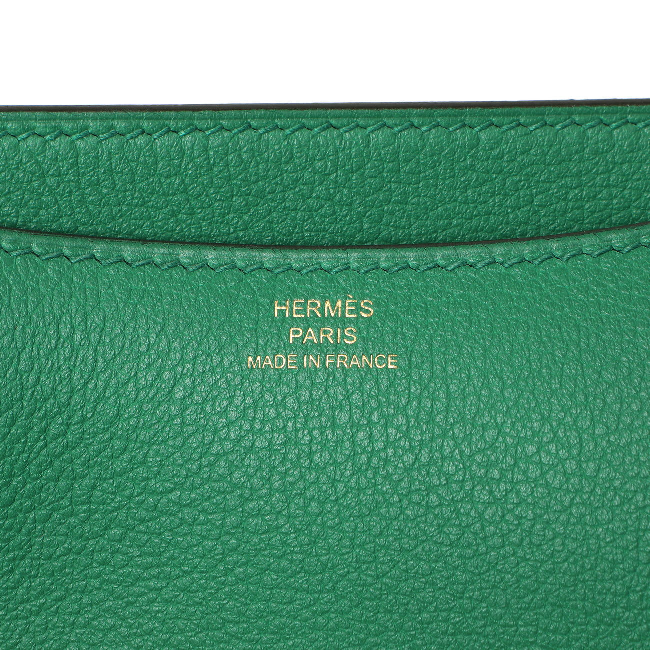 Exclusive Hermes Vert Vertigo Evercolor Constance 18 — Lifestyle View