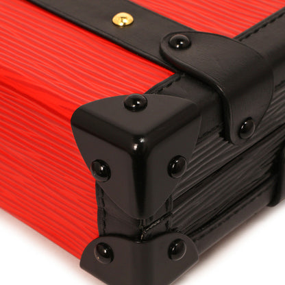 Exclusive Louis Vuitton Red Epi Petite Malle — Alternate View 7