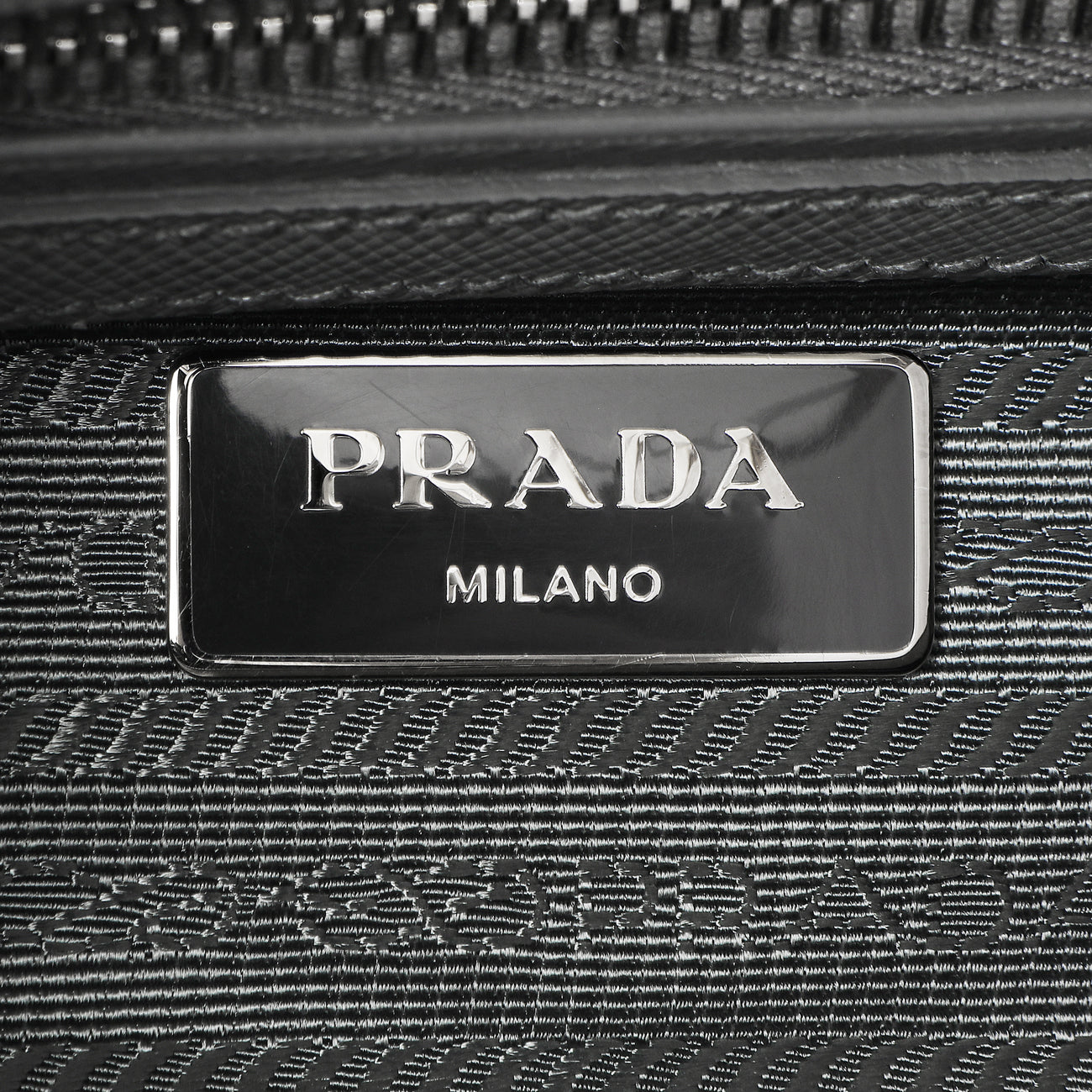 Exclusive Prada Marmo Saffiano Small Galleria Double Zip Tote — Alternate View 9