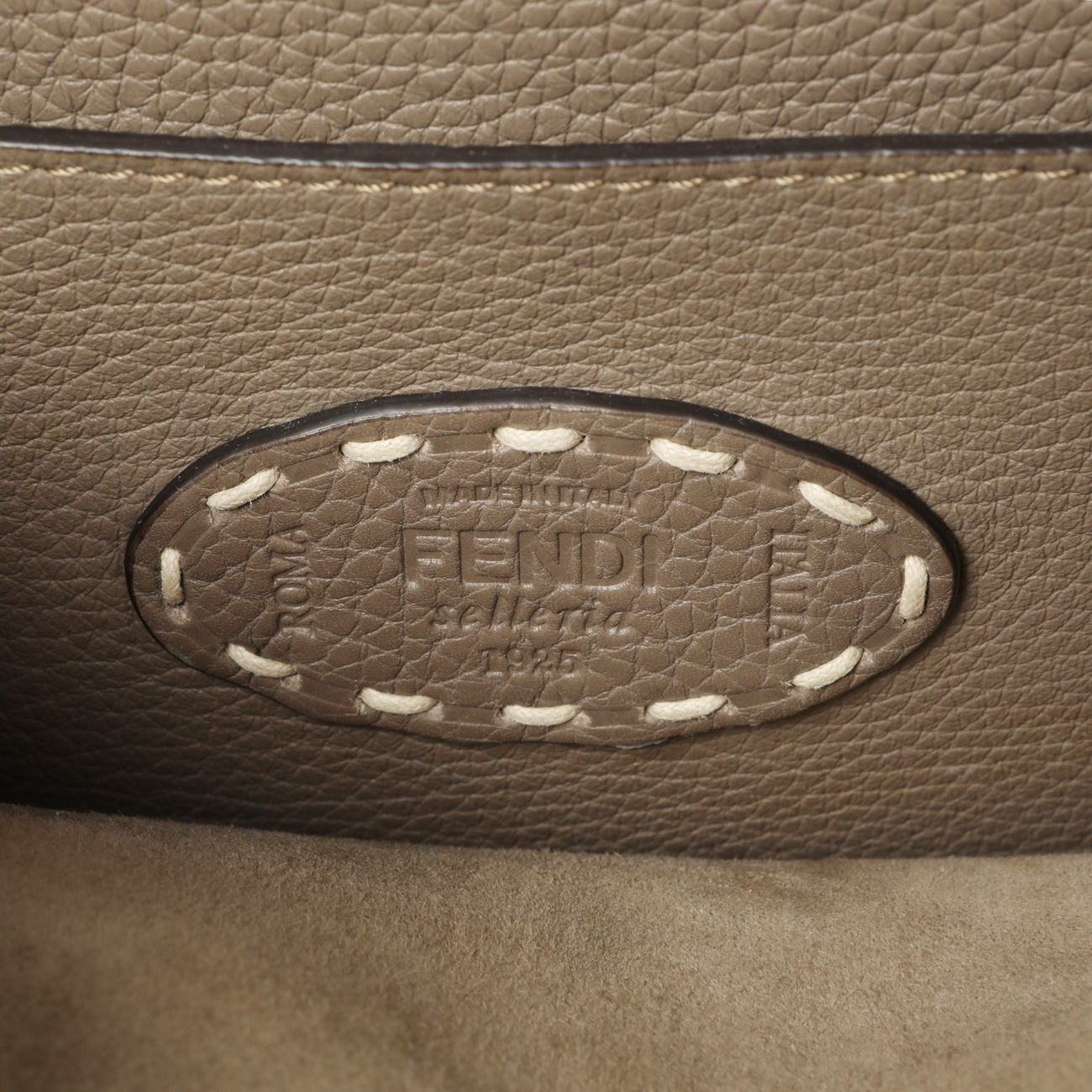 Exclusive Fendi Cuoio Romano Selleria Small Peekaboo I SEE U Satchel — Alternate View 9