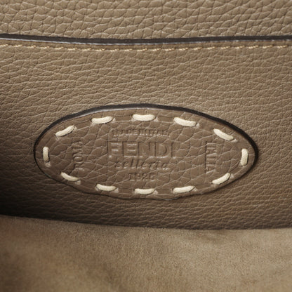Exclusive Fendi Cuoio Romano Selleria Small Peekaboo I SEE U Satchel — Alternate View 9