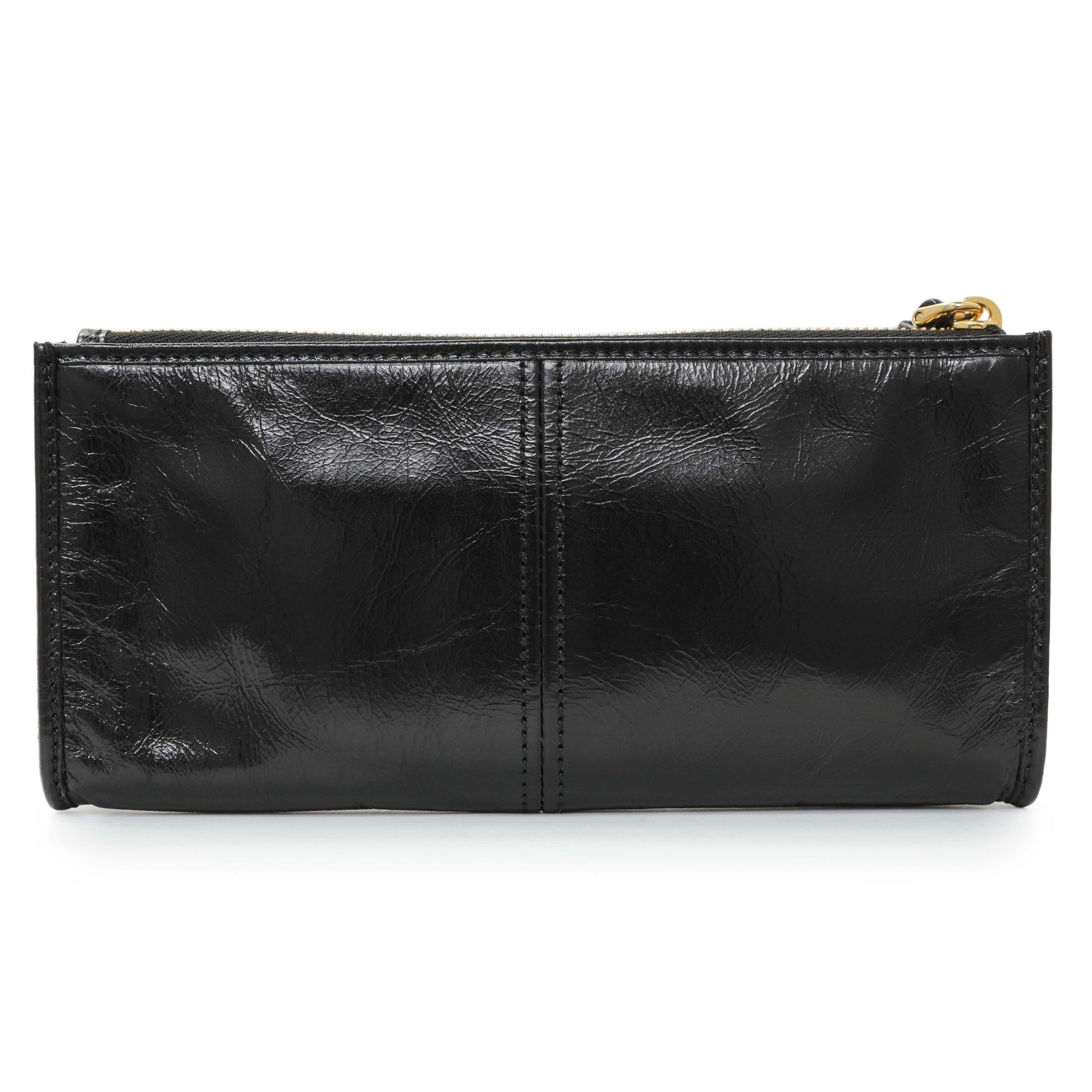 Exclusive Prada Black Lux Calfskin Pouch — Side View