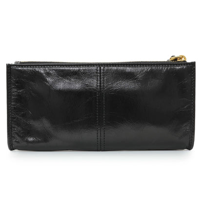 Exclusive Prada Black Lux Calfskin Pouch — Side View
