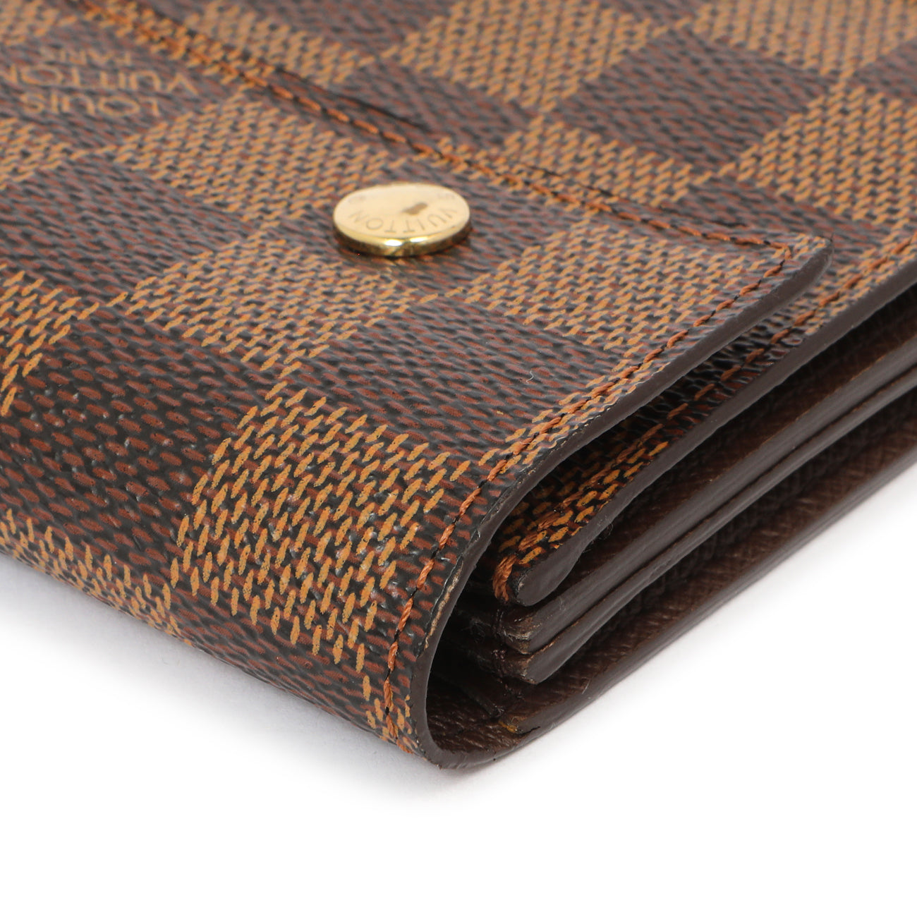 Exclusive Louis Vuitton Damier Ebene Accordeon Wallet — Alternate View 7