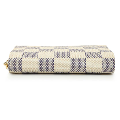 Exclusive Louis Vuitton Damier Azur Zippy Coin Purse — Back View