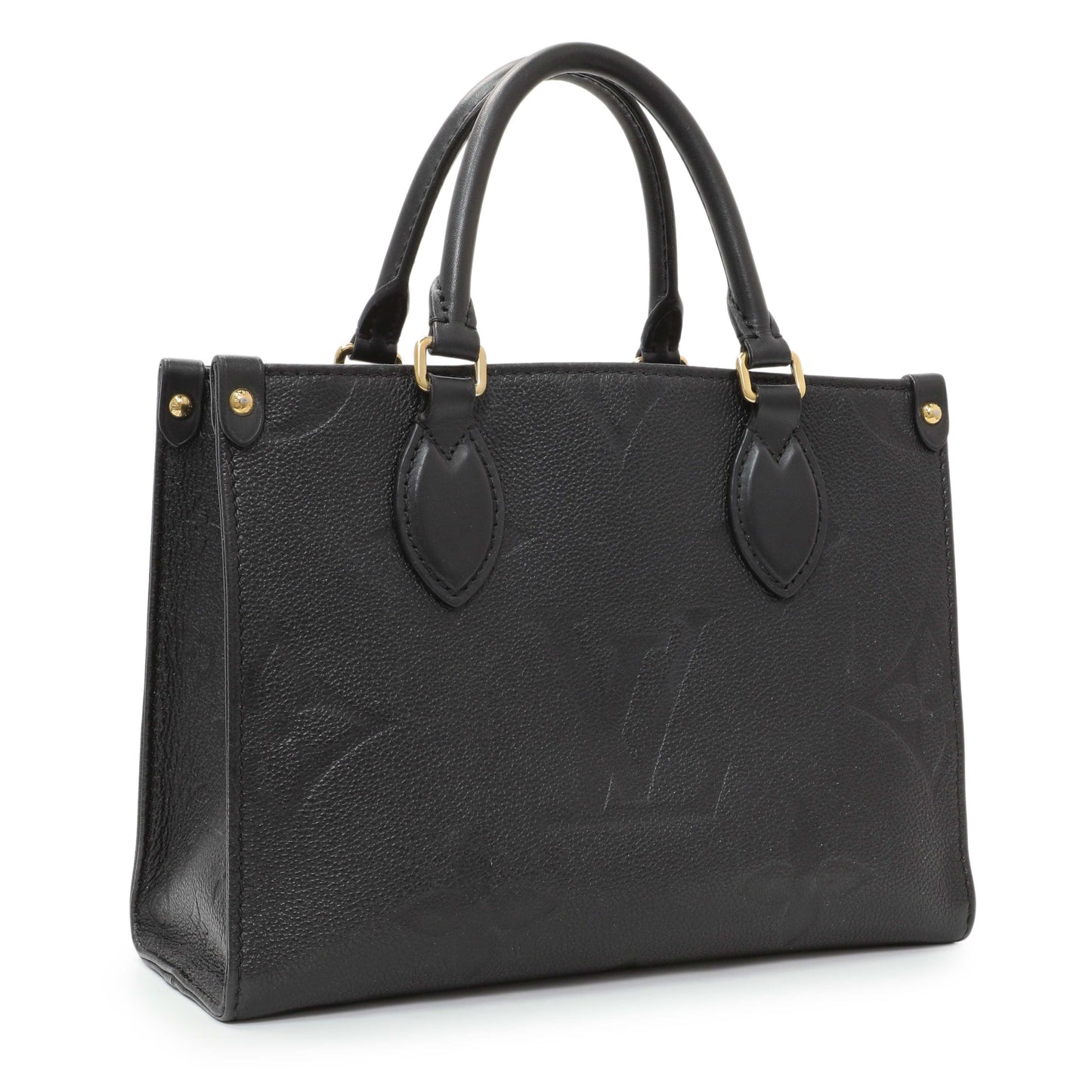 Exclusive Louis Vuitton Black Empreinte Onthego PM — Side View