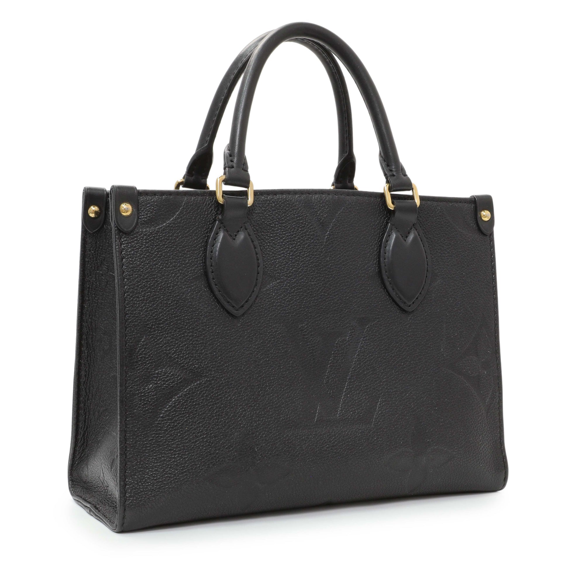 Exclusive Louis Vuitton Black Empreinte Onthego PM — Side View