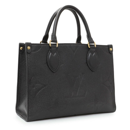 Exclusive Louis Vuitton Black Empreinte Onthego PM — Side View