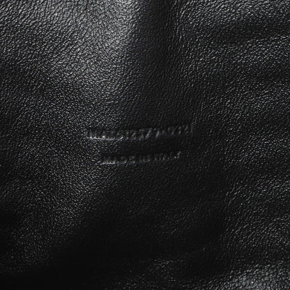 Exclusive Saint Laurent Navy Grain De Poudre Matelasse Monogram Mini Lou Camera Bag — Lifestyle View