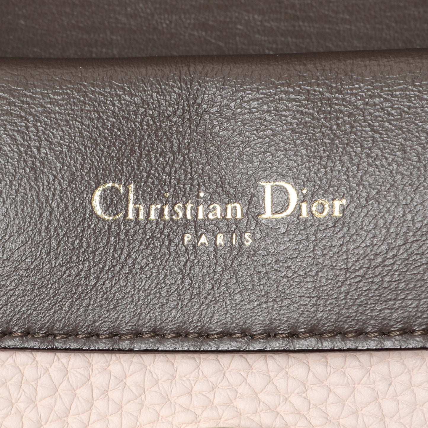 Exclusive Christian Dior Light Pink Bullcalf Mini Be Dior Flap — Alternate View 9