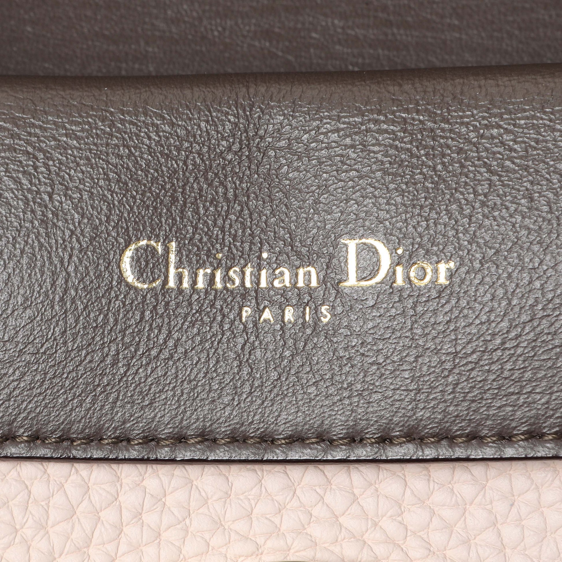 Exclusive Christian Dior Light Pink Bullcalf Mini Be Dior Flap — Alternate View 9