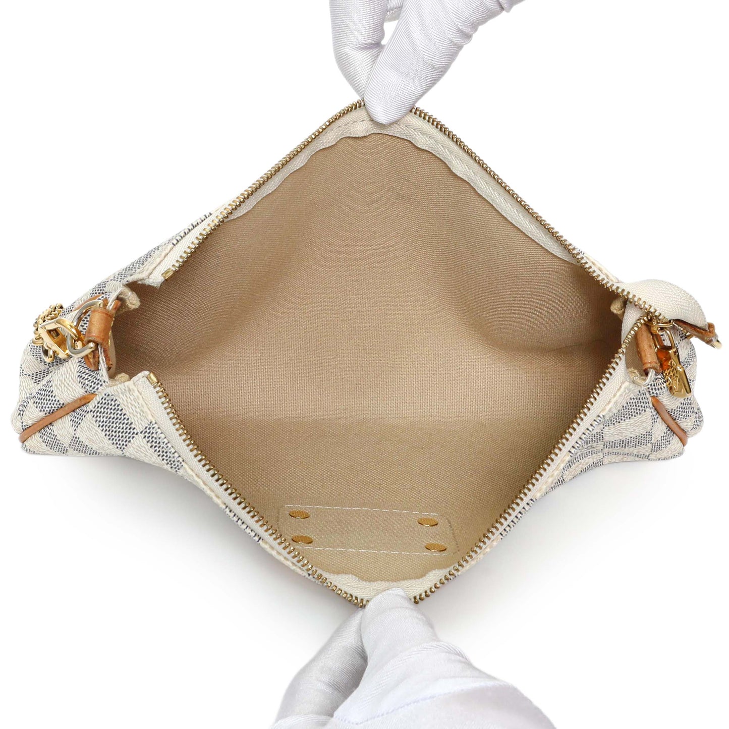Exclusive Louis Vuitton Damier Azur Eva Clutch — Alternate View 8