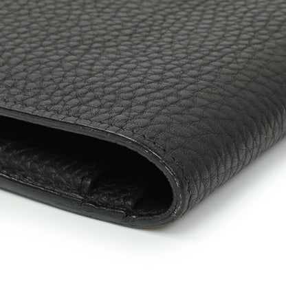 Exclusive Hermes Black Togo Dogon Duo Wallet — Lifestyle View