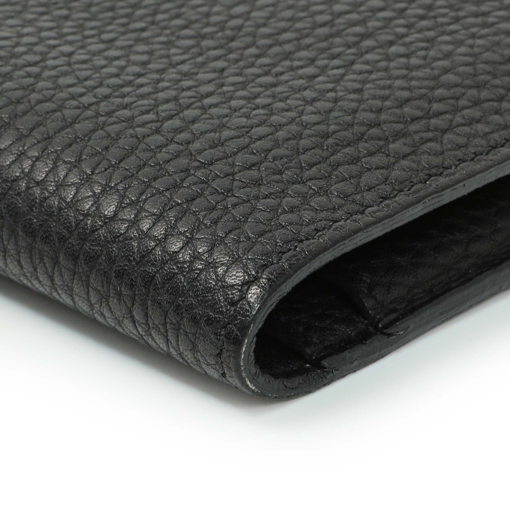 Exclusive Hermes Black Togo Dogon Duo Wallet — Alternate View 7