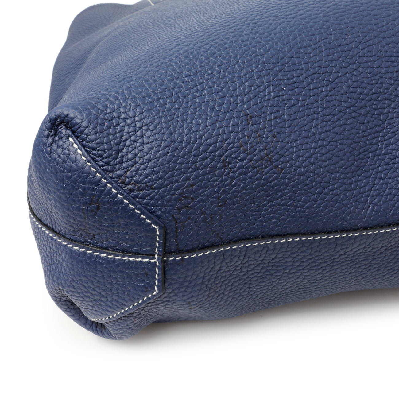 Exclusive Hermes Blue Taurillon Clemence Double Sens 36 — Alternate View 18