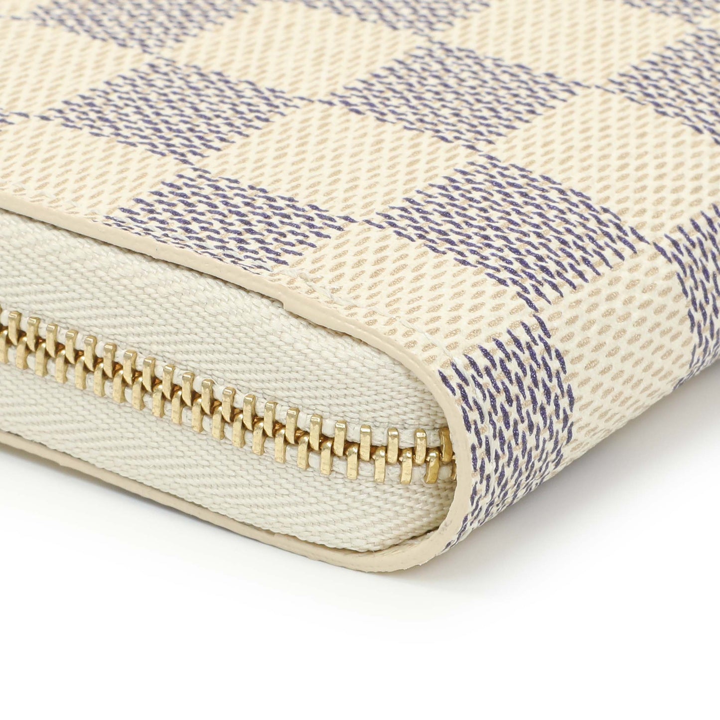Exclusive Louis Vuitton Damier Azur Zippy Coin Purse — Detail View