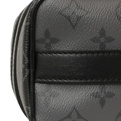 Exclusive Louis Vuitton Monogram Eclipse Keepall Bandouliere 25 — Detail View