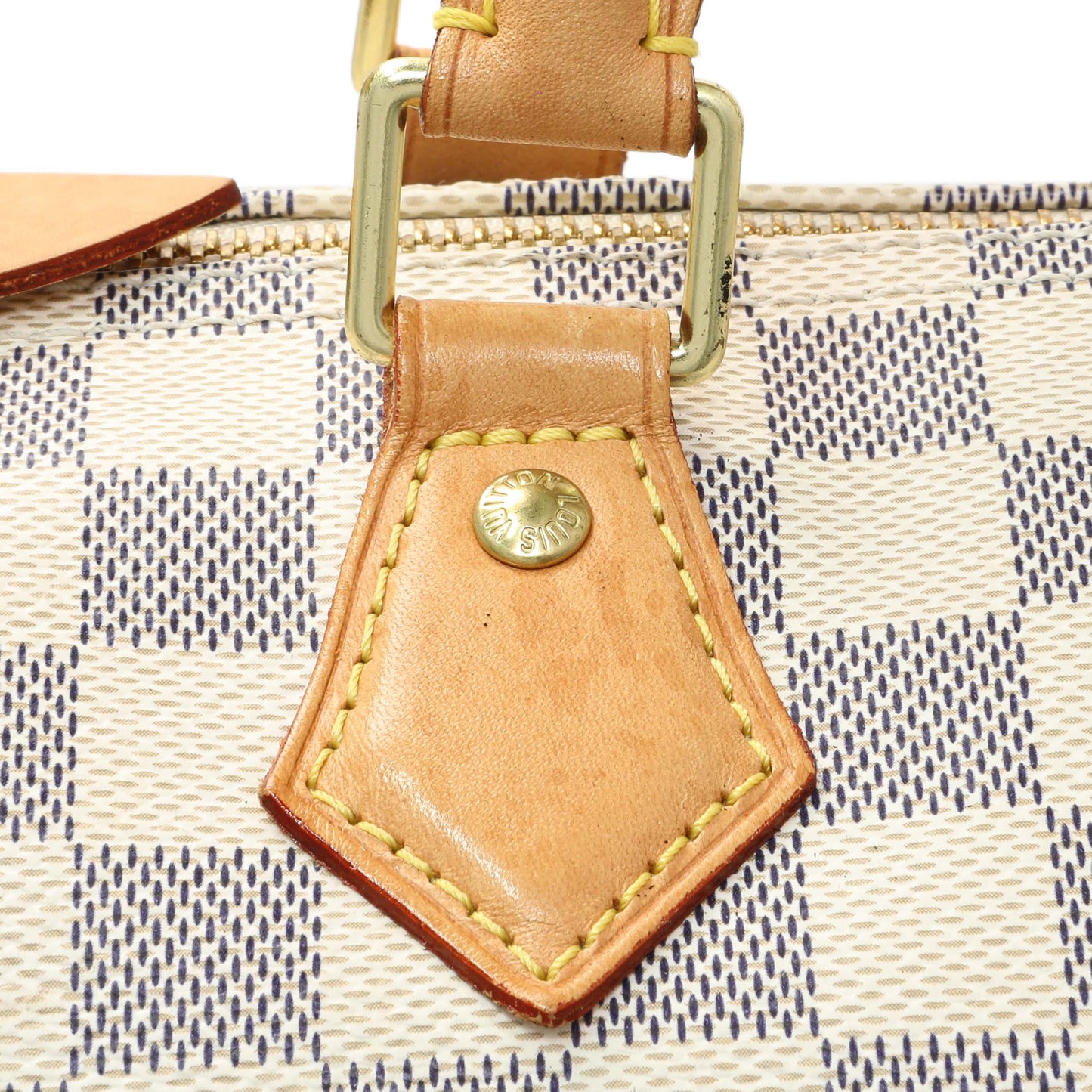 Exclusive Louis Vuitton Damier Azur Speedy 35 — Alternate View 11