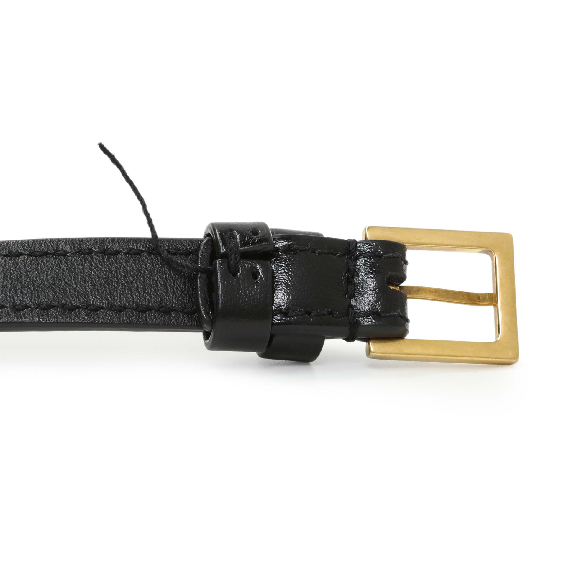 Exclusive Saint Laurent Black Velvet Lou Belt Bag — Alternate View 7
