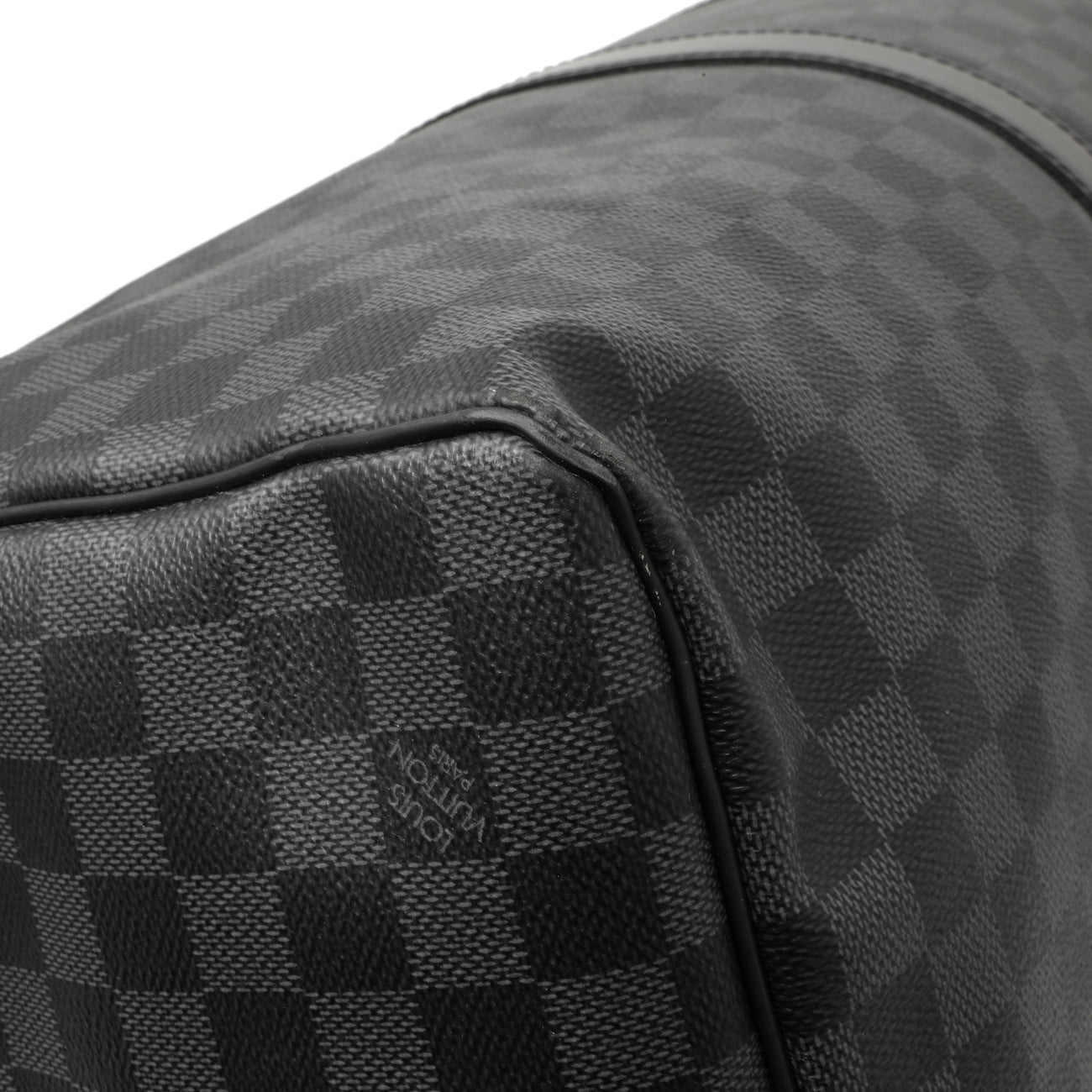 Exclusive Louis Vuitton Damier Graphite Keepall Bandouliere 55 — Lifestyle View