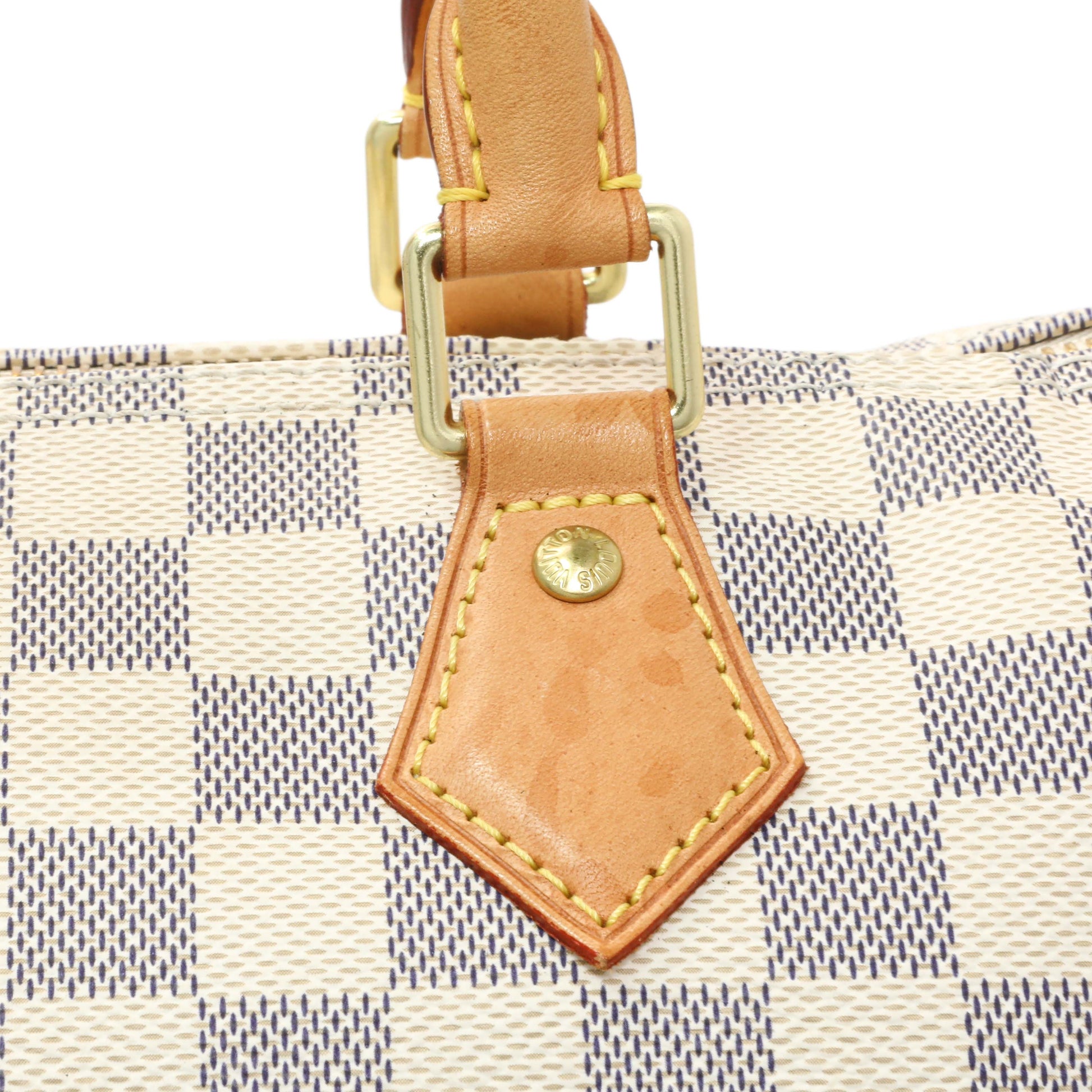 Exclusive Louis Vuitton Damier Azur Speedy 35 — Alternate View 12