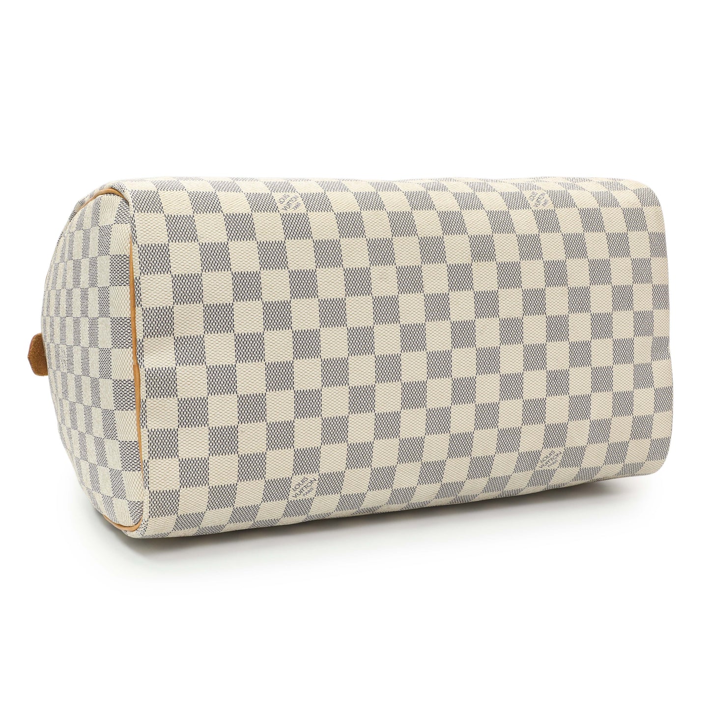 Exclusive Louis Vuitton Damier Azur Speedy 35 — Back View