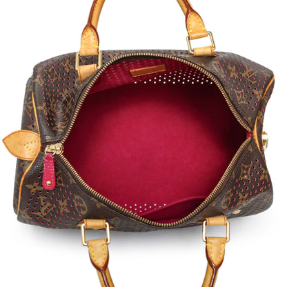 Exclusive Louis Vuitton Monogram Perforated Speedy 30 — Alternate View 8