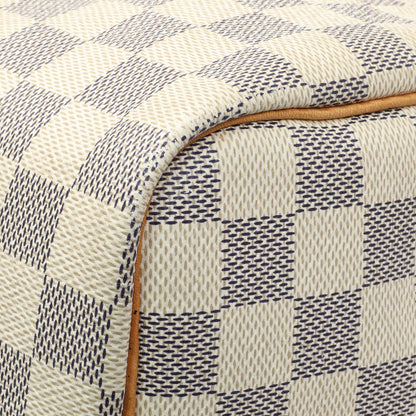 Exclusive Louis Vuitton Damier Azur Speedy 35 — Detail View