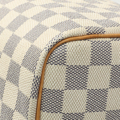 Exclusive Louis Vuitton Damier Azur Speedy 35 — Alternate View 7