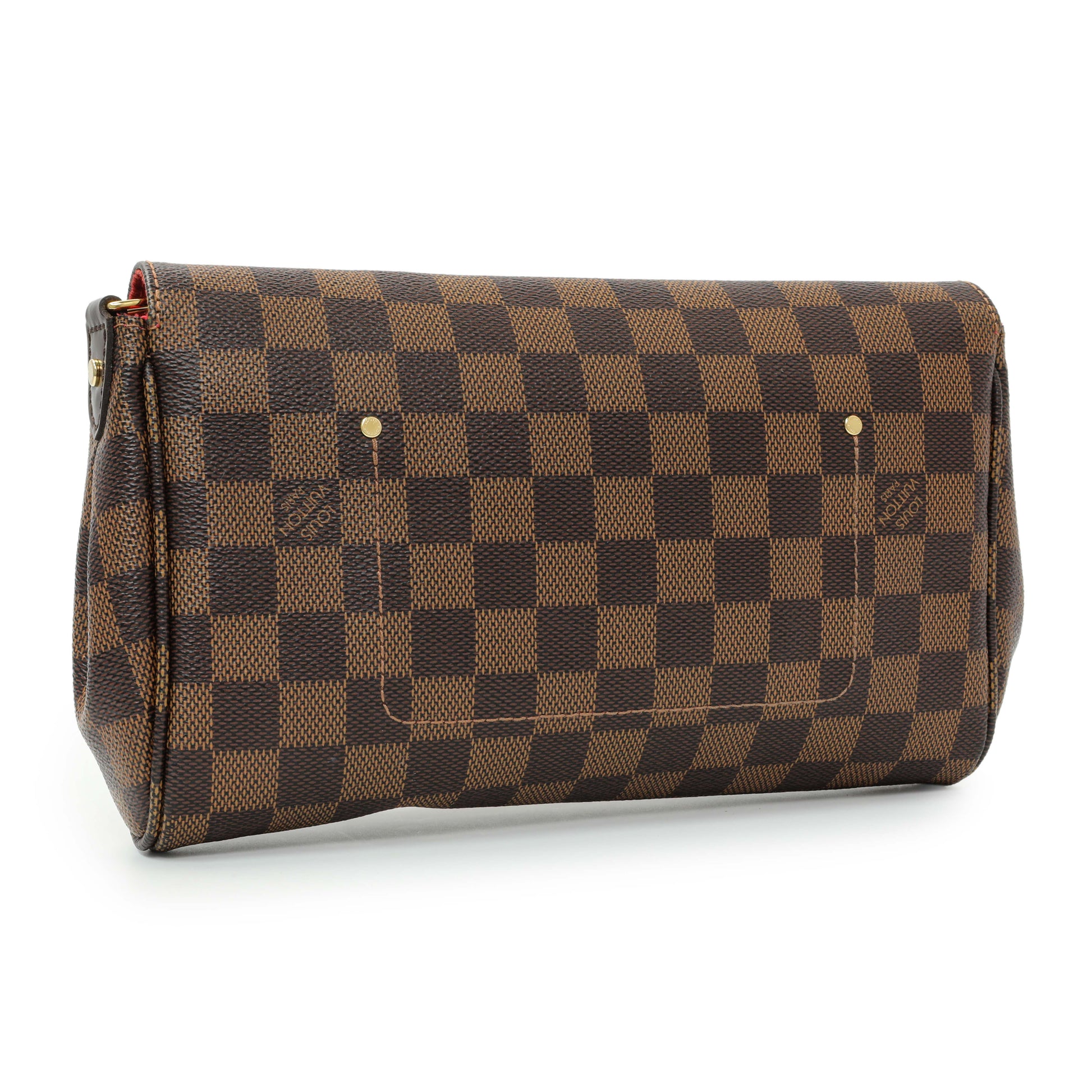 Exclusive Louis Vuitton Damier Ebene Favorite MM — Side View