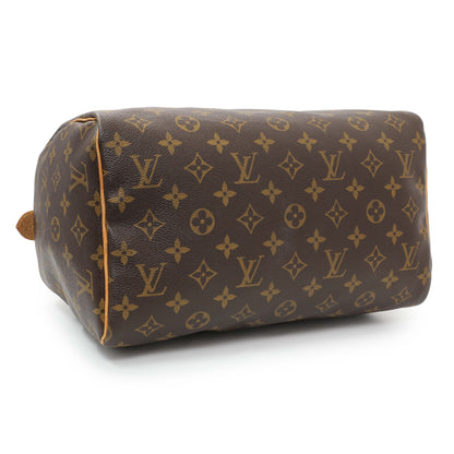Exclusive Louis Vuitton Monogram Speedy 30 — Back View