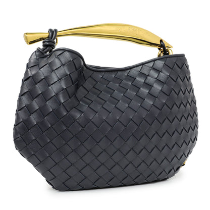 Exclusive Bottega Veneta Nappa Intrecciato Sardine With Chain Bag — Side View