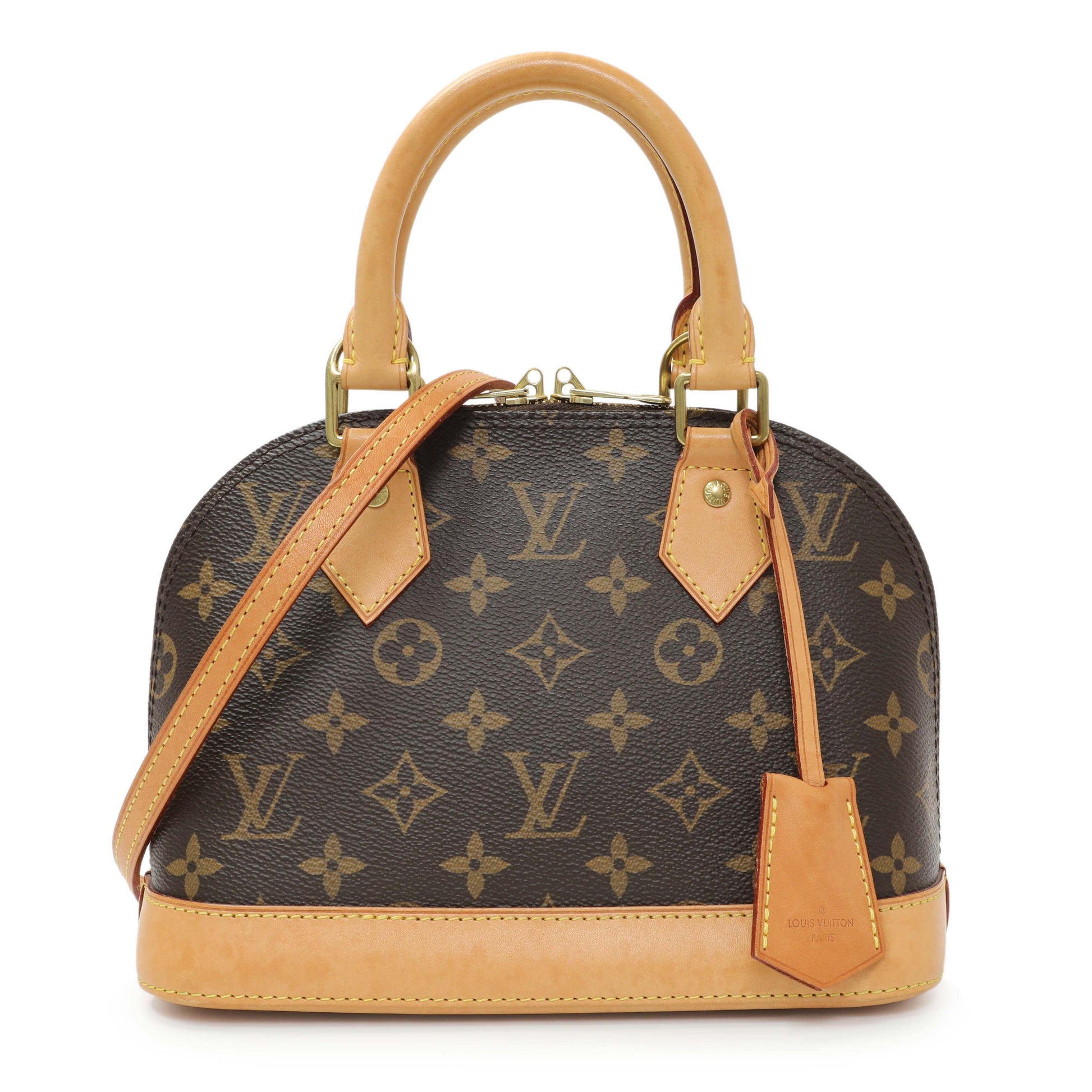 Exclusive Louis Vuitton Monogram Alma BB — Front View