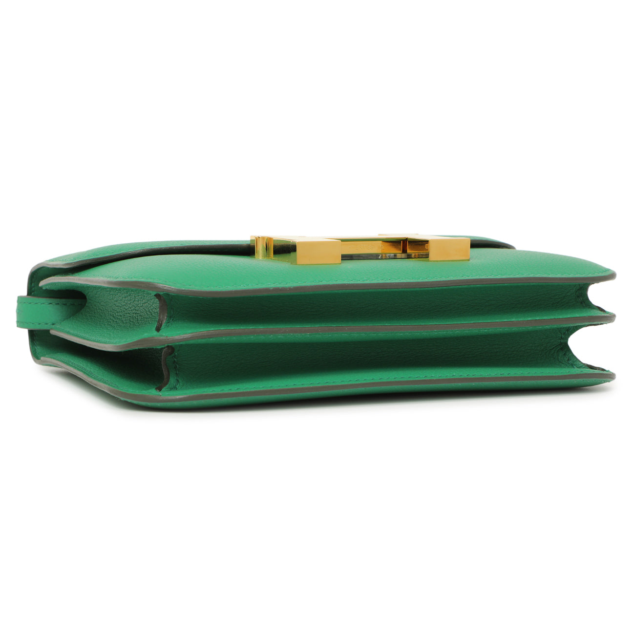 Exclusive Hermes Vert Vertigo Evercolor Constance 18 — Top View