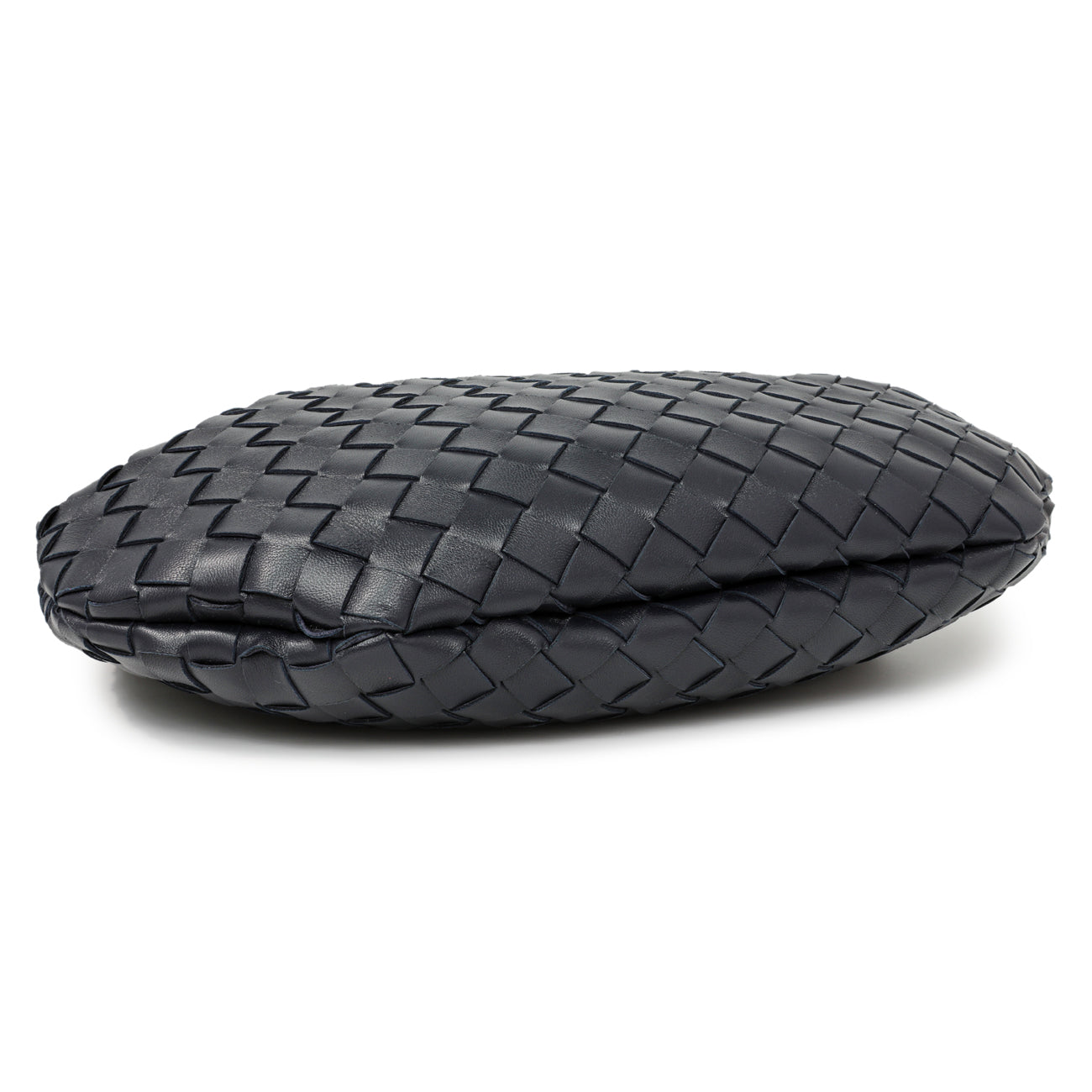 Exclusive Bottega Veneta Nappa Intrecciato Sardine With Chain Bag — Back View