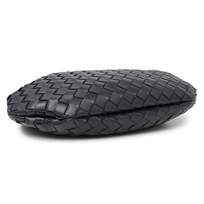 Exclusive Bottega Veneta Nappa Intrecciato Sardine With Chain Bag — Back View