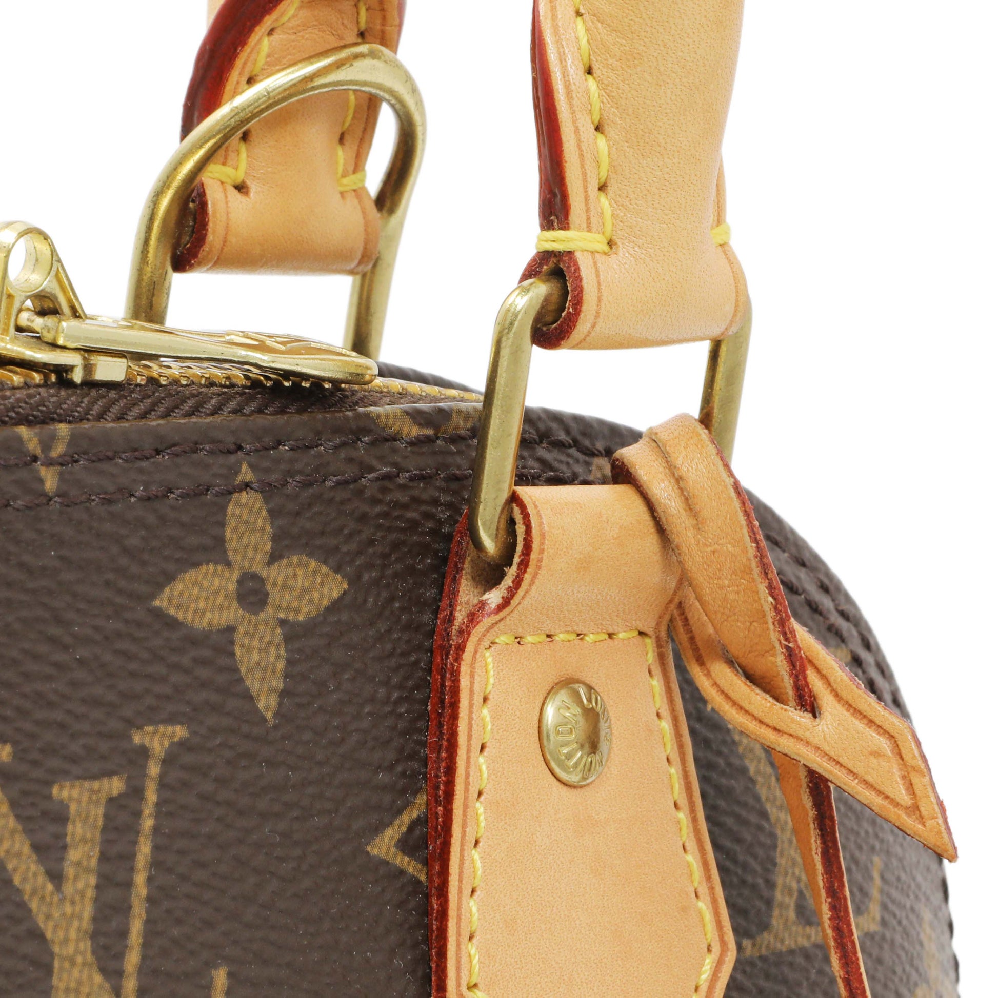 Exclusive Louis Vuitton Monogram Alma BB — Alternate View 11