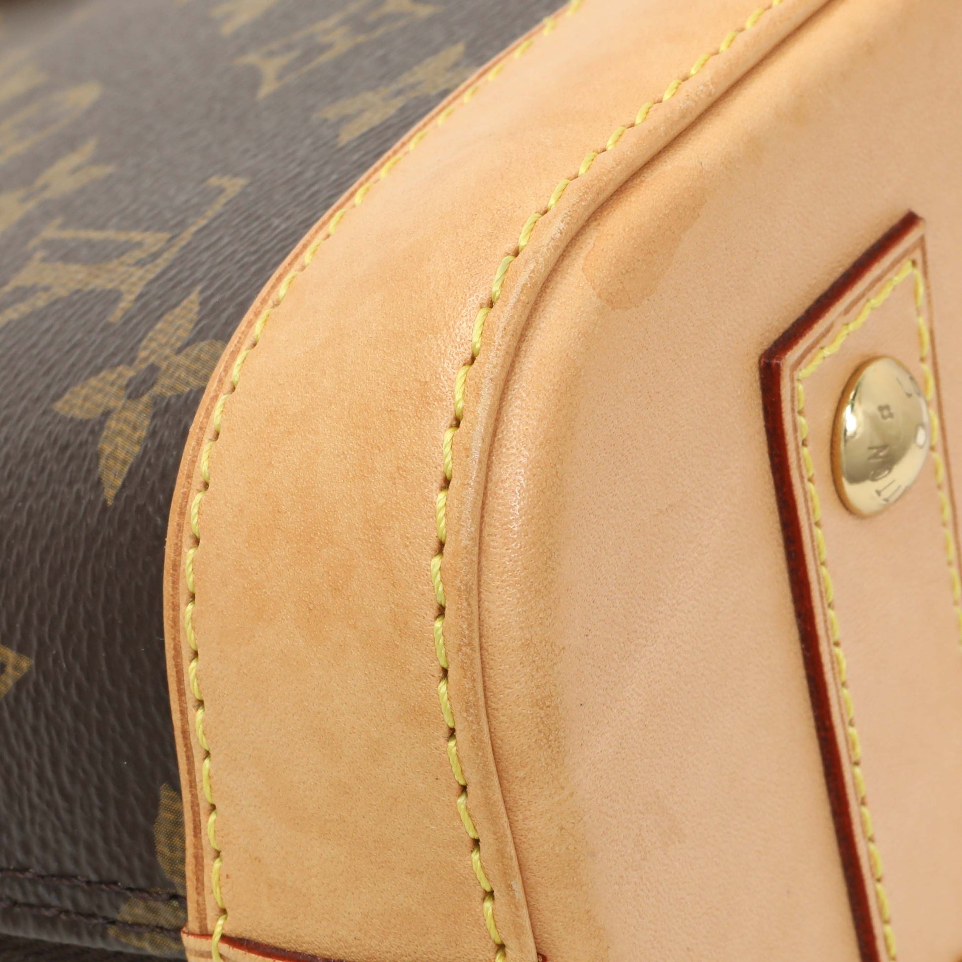 Exclusive Louis Vuitton Monogram Alma BB — Top View