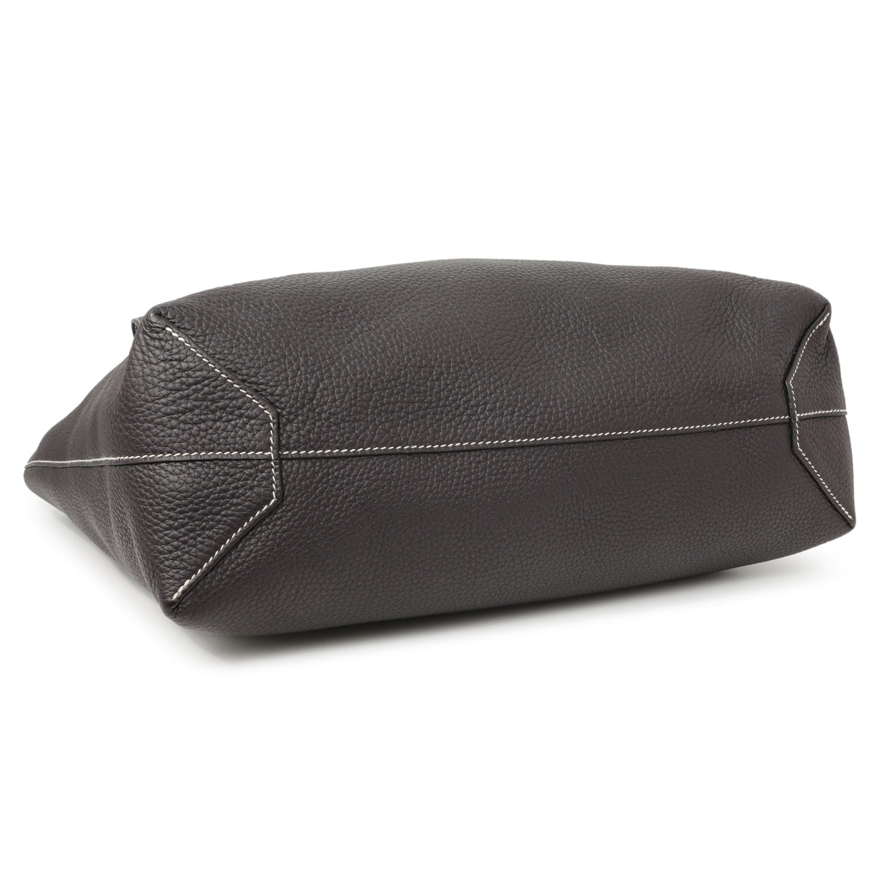 Exclusive Hermes Blue Taurillon Clemence Double Sens 36 — Lifestyle View